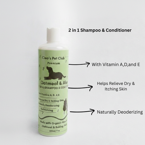 Bath Basic- Two in 1 Oatmeal and Aloe Shampoo & Conditioner